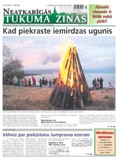 Neatkarīgās Tukuma Ziņas 2018.08.28
