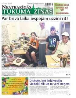 Neatkarīgās Tukuma Ziņas 2018.09.07
