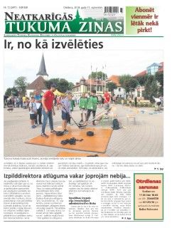 Neatkarīgās Tukuma Ziņas 2018.09.11