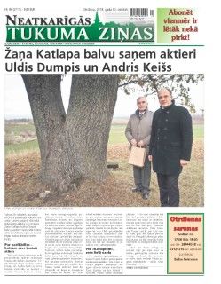 Neatkarīgās Tukuma Ziņas 2018.10.30