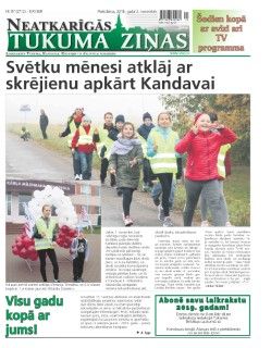 Neatkarīgās Tukuma Ziņas 2018.11.02