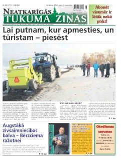 Neatkarīgās Tukuma Ziņas 2018.11.06