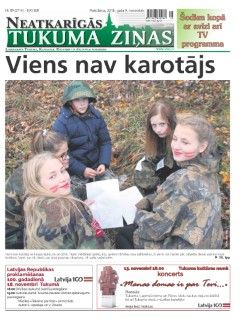 Neatkarīgās Tukuma Ziņas 2018.11.09