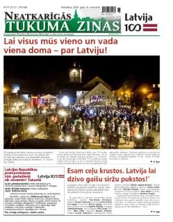 Neatkarīgās Tukuma Ziņas 2018.11.16