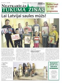 Neatkarīgās Tukuma Ziņas 2018.11.23