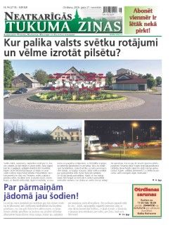 Neatkarīgās Tukuma Ziņas 2018.11.27