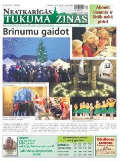 Neatkarīgās Tukuma Ziņas 2018.12.04