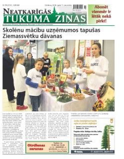 Neatkarīgās Tukuma Ziņas 2018.12.11
