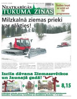 Neatkarīgās Tukuma Ziņas 2018.12.14