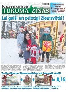 Neatkarīgās Tukuma Ziņas 2018.12.21
