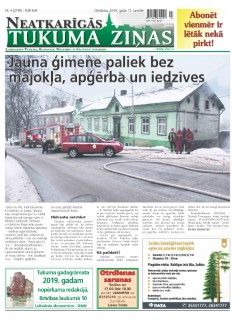 Neatkarīgās Tukuma Ziņas 2019.01.15
