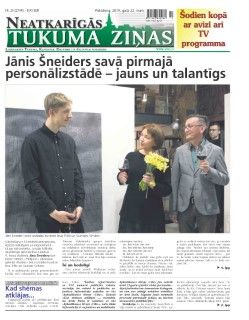 Neatkarīgās Tukuma Ziņas 2019.03.22