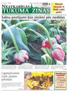 Neatkarīgās Tukuma Ziņas 2019.05.07