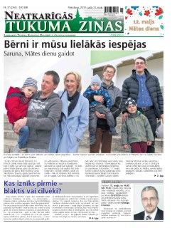 Neatkarīgās Tukuma Ziņas 2019.05.10