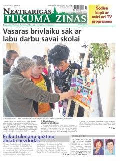 Neatkarīgās Tukuma Ziņas 2019.05.31