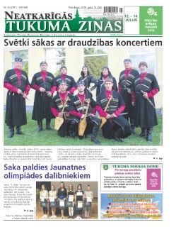 Neatkarīgās Tukuma Ziņas 2019.07.12