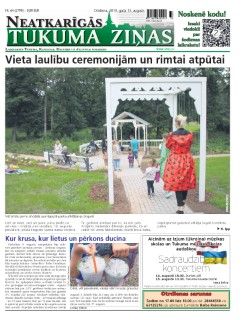 Neatkarīgās Tukuma Ziņas 2019.08.13