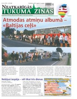 Neatkarīgās Tukuma Ziņas 2019.08.23