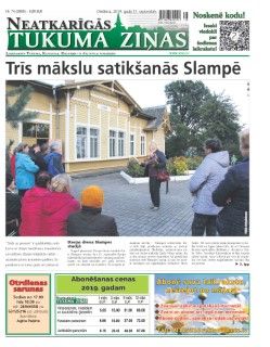 Neatkarīgās Tukuma Ziņas 2019.09.17