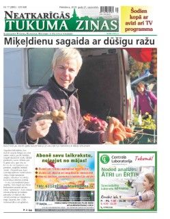 Neatkarīgās Tukuma Ziņas 2019.09.27