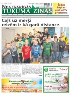 Neatkarīgās Tukuma Ziņas 2019.10.04