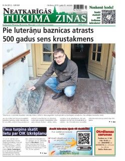 Neatkarīgās Tukuma Ziņas 2019.10.29
