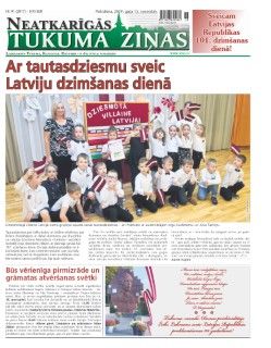 Neatkarīgās Tukuma Ziņas 2019.11.15