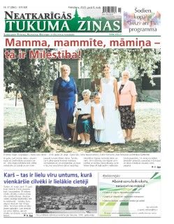 Neatkarīgās Tukuma Ziņas 2020.05.08