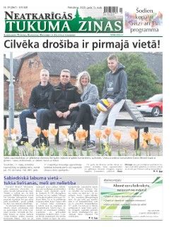 Neatkarīgās Tukuma Ziņas 2020.05.15