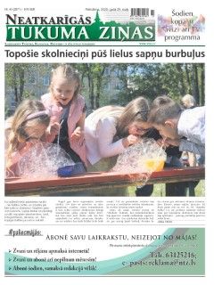 Neatkarīgās Tukuma Ziņas 2020.05.29