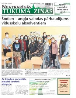 Neatkarīgās Tukuma Ziņas 2020.06.02