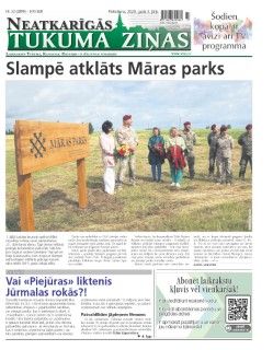 Neatkarīgās Tukuma Ziņas 2020.07.03