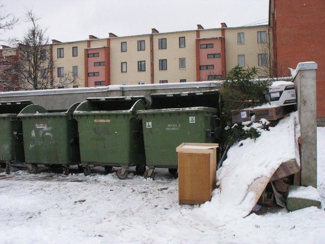 Traucē lielgabarīta atkritumi