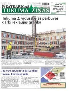 Neatkarīgās Tukuma Ziņas 2020.08.04