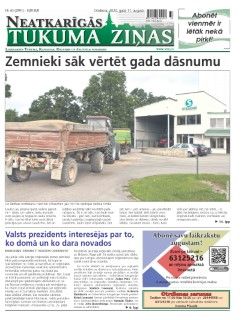 Neatkarīgās Tukuma Ziņas 2020.08.11