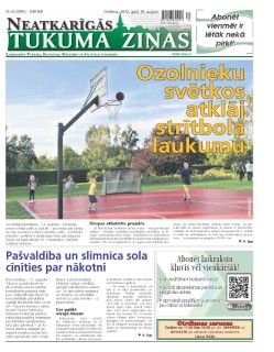 Neatkarīgās Tukuma Ziņas 2020.08.18