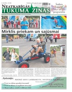 Neatkarīgās Tukuma Ziņas 2020.08.28