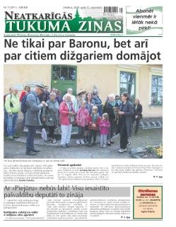 Neatkarīgās Tukuma Ziņas 2020.09.15