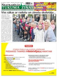 Neatkarīgās Tukuma Ziņas 2020.10.02