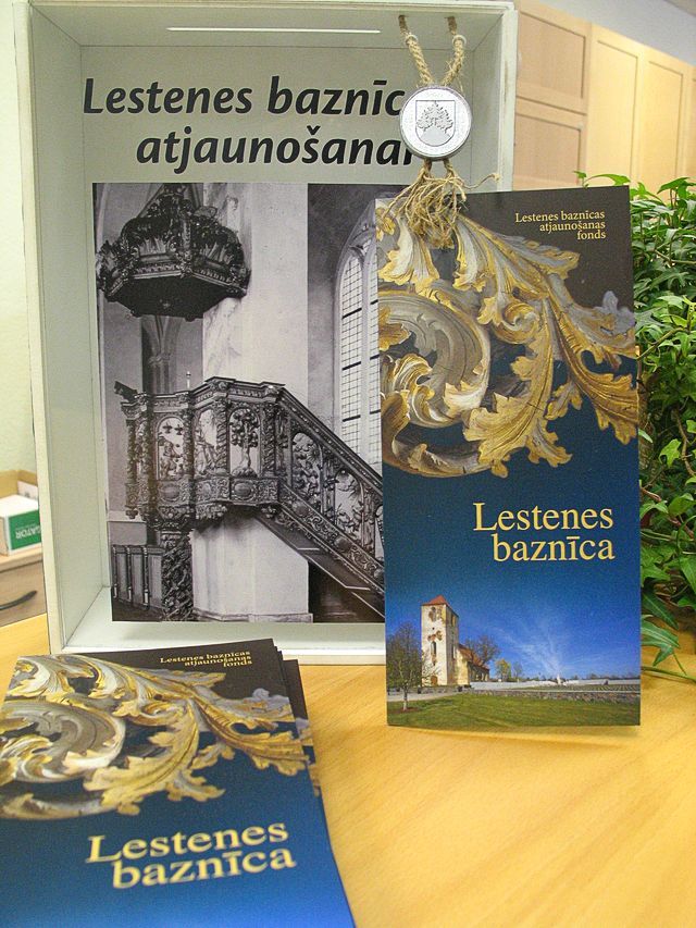 Var ziedot Lestenes baznīcai
