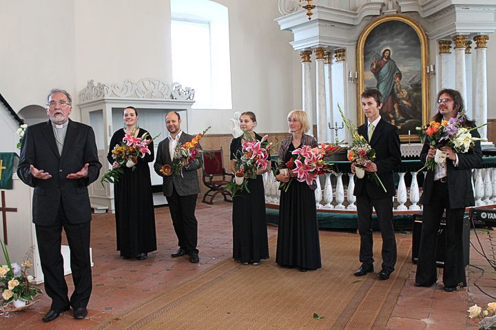 Koncertā vāc ziedojumus Sātu baznīcas ērģelēm