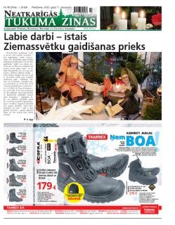 Neatkarīgās Tukuma Ziņas 2020.12.11
