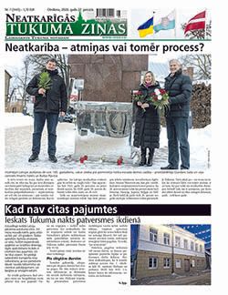 Neatkarīgās Tukuma Ziņas 2026.01.27