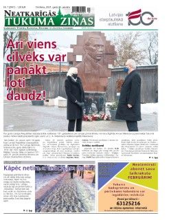 Neatkarīgās Tukuma Ziņas 2021.01.26