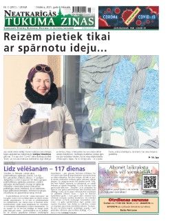 Neatkarīgās Tukuma Ziņas 2021.02.09