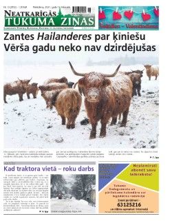 Neatkarīgās Tukuma Ziņas 2021.02.12
