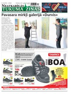 Neatkarīgās Tukuma Ziņas 2021.04.20