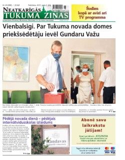 Neatkarīgās Tukuma Ziņas 2021.07.02