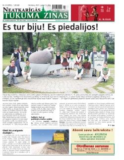 Neatkarīgās Tukuma Ziņas 2021.07.13