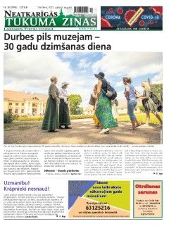 Neatkarīgās Tukuma Ziņas 2021.08.03